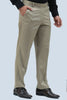 Bluebird Men's Tan Sheen Formal Trouser - Veshbhoshaa