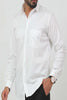 Bluebird Men's White Cufflink Formal Shirt - Veshbhoshaa