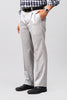 Bluebird Modern Light Grey Pleated Trouser - Veshbhoshaa