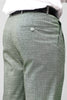 Bluebird Premium Light Grey Check Pleated Trouser - Veshbhoshaa