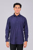 Bluebird Royal Purple Men's Office Shirt - Veshbhoshaa