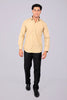 Bluebird Sepia Men's Office Shirt - Veshbhoshaa