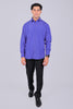 Bluebird Serene Blue Men's Office Shirt - Veshbhoshaa