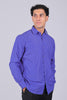 Bluebird Serene Blue Men's Office Shirt - Veshbhoshaa