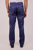 Bluebird Tailored Fit Blue Formal Trouser - Veshbhoshaa