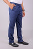 Bluebird Tailored Fit Space Blue Trouser - Veshbhoshaa