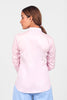 Bluebird Women Baby Pink Satin Shirt - Veshbhoshaa