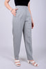 Bluebird Women's High - Waist Grey Trouser - Veshbhoshaa