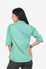 bluebird Women's Light Green Formal Shirt - Veshbhoshaa