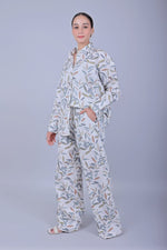 Bluebird Women's Printed Co - ord Set Gentle Leaf - Veshbhoshaa