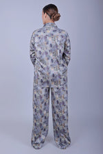 Bluebird Women's Printed Co - ord Set Grey - Veshbhoshaa