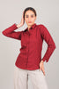 bluebird Women's Red Shirt - Veshbhoshaa