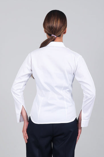 bluebird Women's White Shirt - Veshbhoshaa