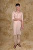 Bluesaanchi Beige Pathani Kurta with Trouser Pant - Veshbhoshaa