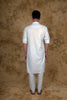 Bluesaanchi Blue Pathani Kurta with Trouser Pant - Veshbhoshaa