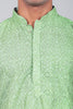 Bluesaanchi Effortlessly Stylish Green Kurta Sets for Men - Veshbhoshaa