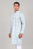 Bluesaanchi Effortlessly Stylish Textured Multicolour Kurta Set for Men - Veshbhoshaa