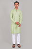 Bluesaanchi Elegantly Casual light green Kurta set - Veshbhoshaa