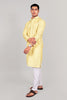 Bluesaanchi Elegantly Casual yellow Kurta set - Veshbhoshaa