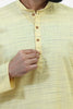 Bluesaanchi Men's Lemon Yellow Casual Kurta Set - Veshbhoshaa