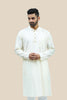 Bluesaanchi Men's Offwhite Matka Silk Kurta Set - Veshbhoshaa