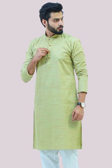 Bluesaanchi Men's Pista Kurta Set - Veshbhoshaa