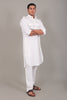 Bluesaanchi Pathani White Color Kurta with Trouser Pant - Veshbhoshaa