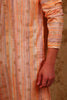 Bluesaanchi Zari Work Peach Kurta with Trouser Pajama - Veshbhoshaa