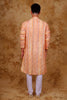 Bluesaanchi Zari Work Peach Kurta with Trouser Pajama - Veshbhoshaa