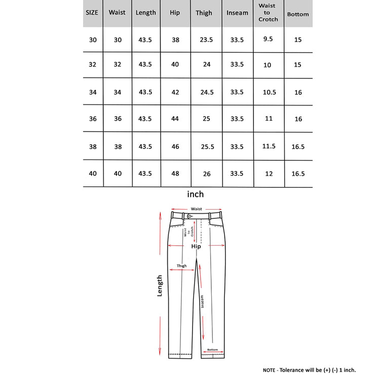 Lycra Blend Sand Texture Trouser For Men's