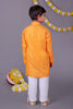 Yellow Bold Zari Kurta Set – Trendy Vibes for Your Little One - Veshbhoshaa