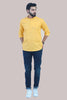 Short Kurta For Men/ Bluesaanchi yellow Casual kurta/ Kurta for mens/ kurta