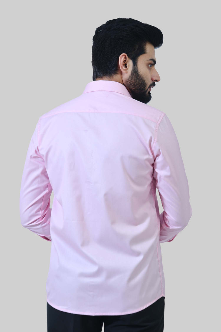 BLUEBIRD Men Pink Color Regular Fit Formal Shirt For Men's, / Buy Formal Pink Shirt  veshbhoshaa formal shirts for man's