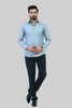 Men Formal Grey shirt- Veshbhoshaa