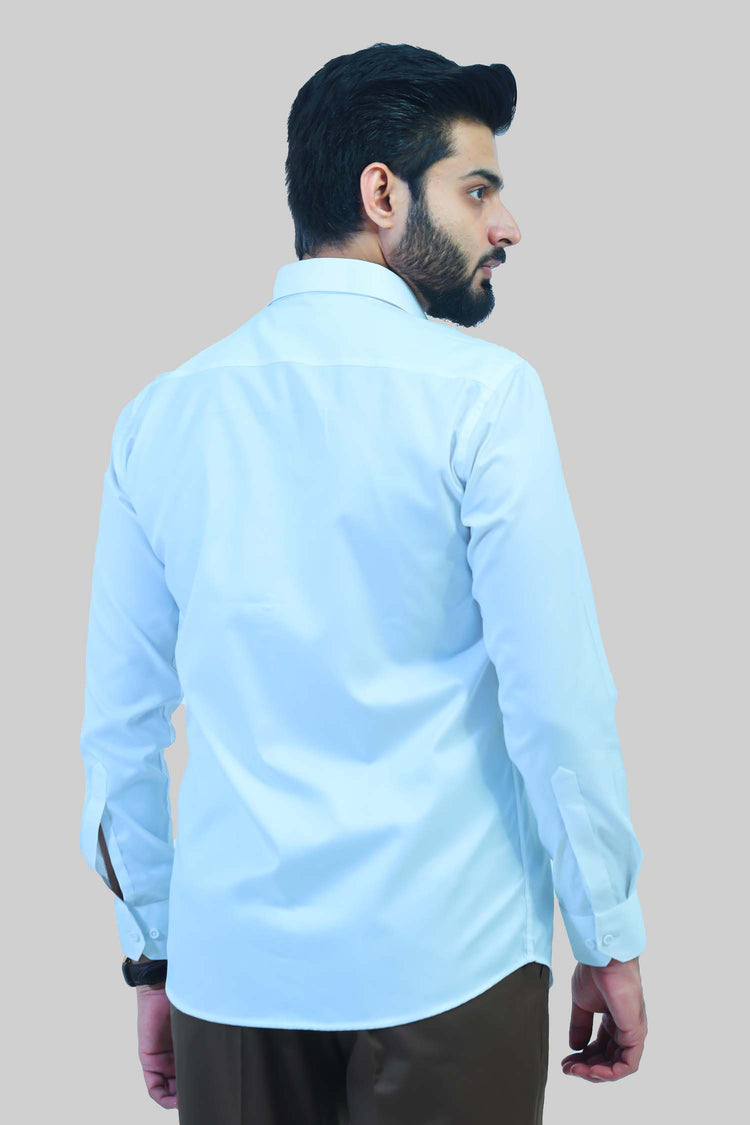 BLUEBIRD Men's White Relaxed Fit Shirt For Men's / Buy White Formal Shirt For Men. veshbhoshaa white shirt for mens